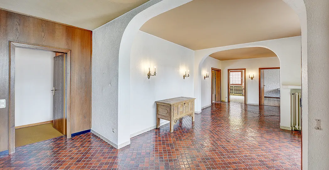 Diele / Zugang Schlafräume  und Bäder