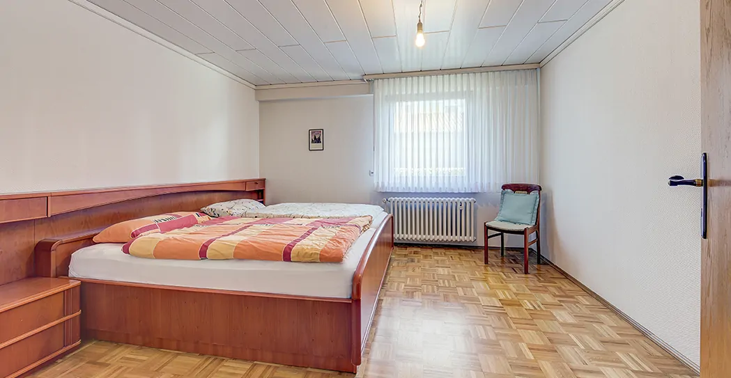 Schlafraum im Erdgeschoss