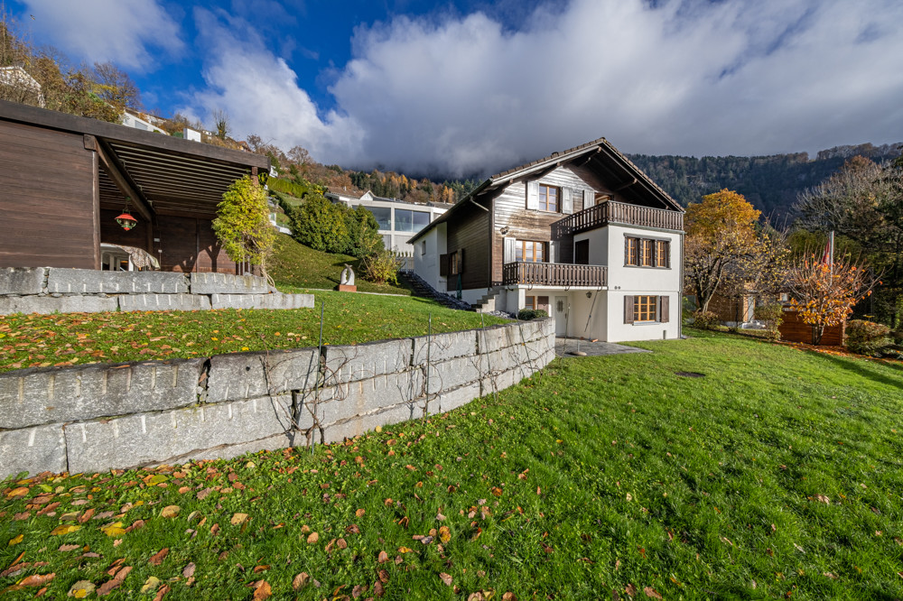 Blick vom Garten