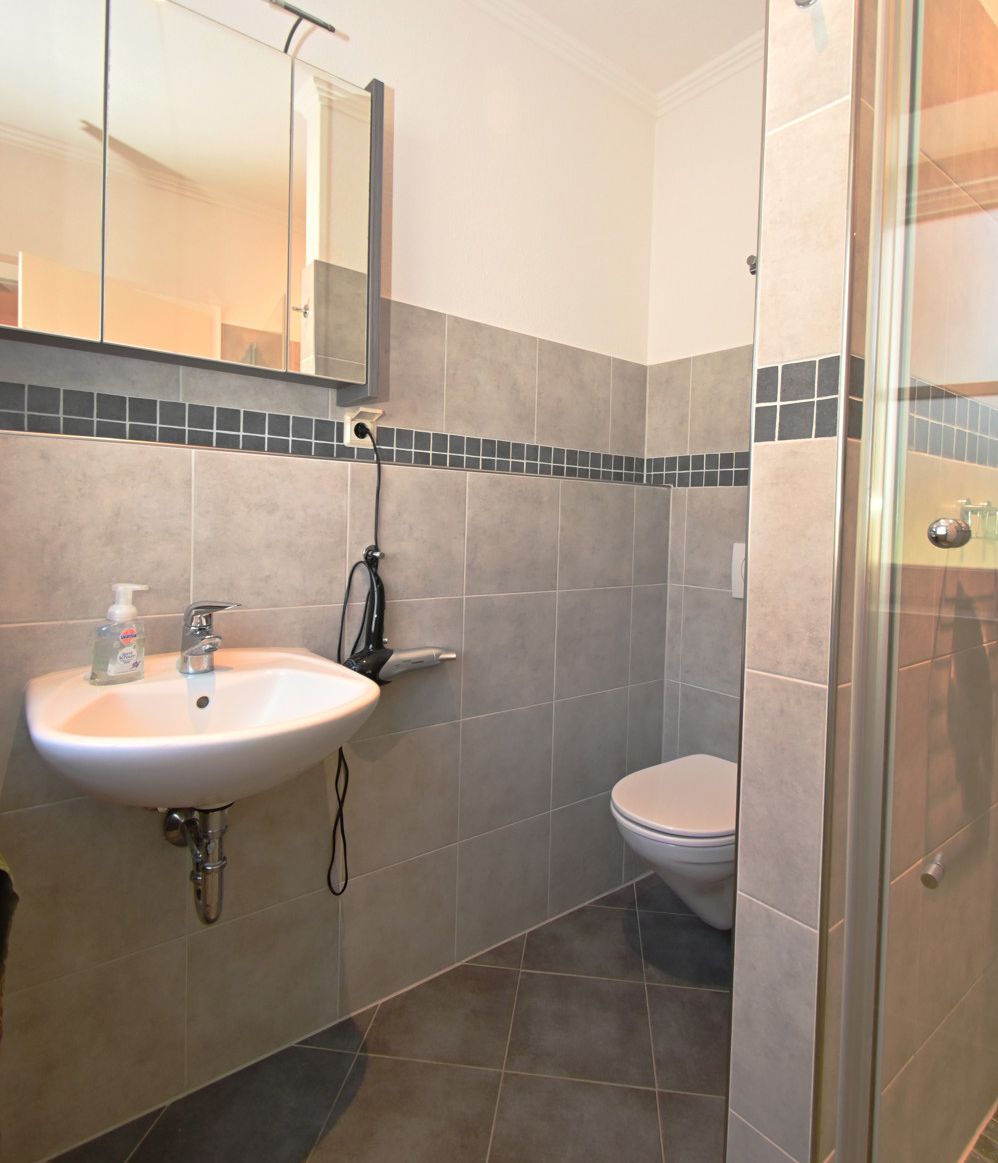 EG, WC mit Duschbad
