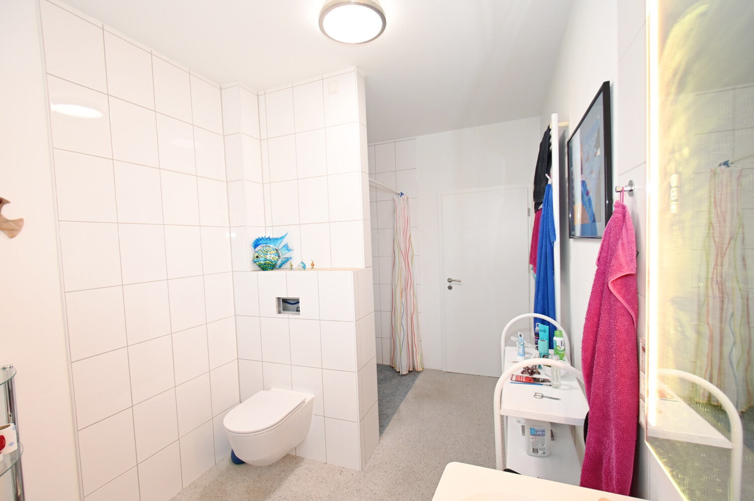 Tageslicht Duschbad mit WC