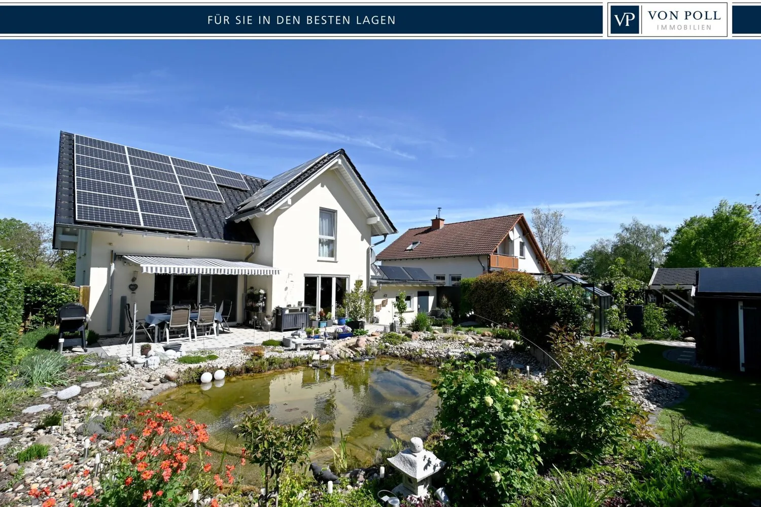 Maison familiale en pleine nature avec appartement indépendant, jardin bien entretenu avec étang et garage double pour le bonheur de votre famille !