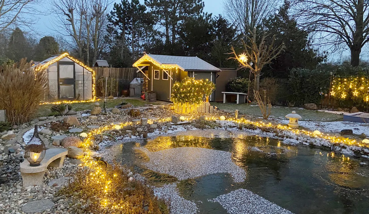 Naturnahes Familienhaus mit ELW, gepflegtem  Garten mit Teichanlage und Doppelgarage für Ihr Familienglück!