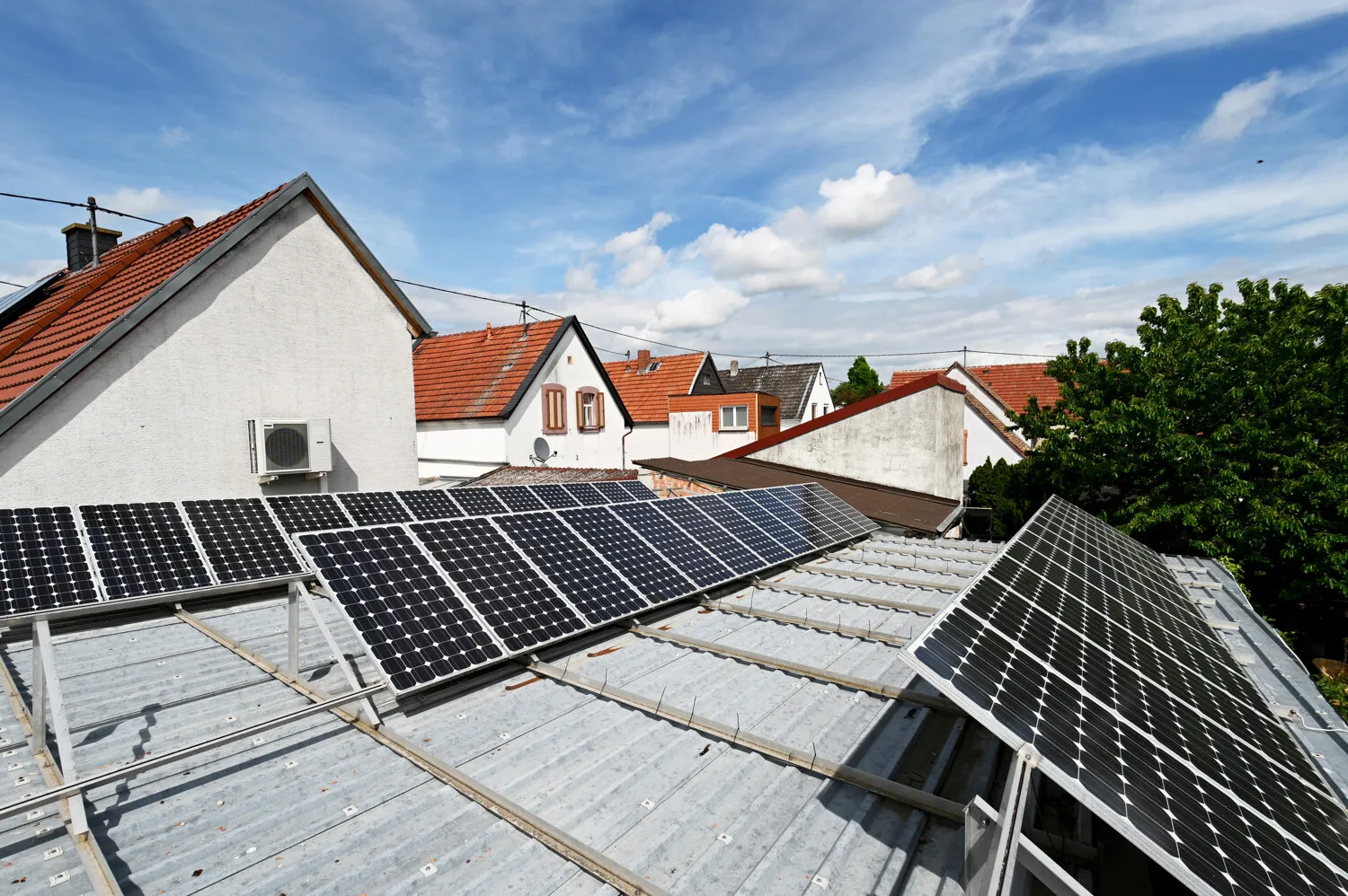 PV-Anlage auf der Scheune