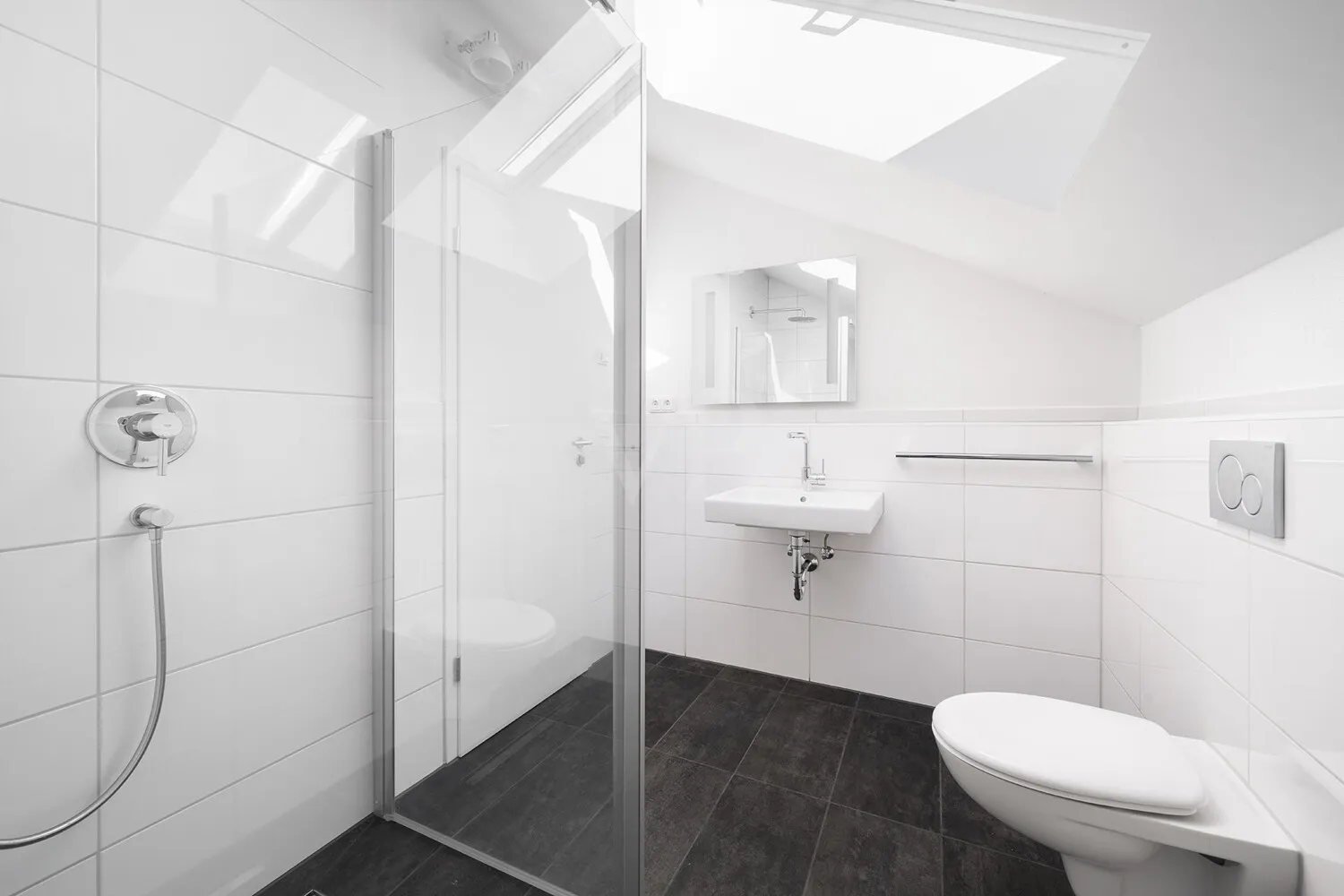 Badezimmer Dachgeschoss