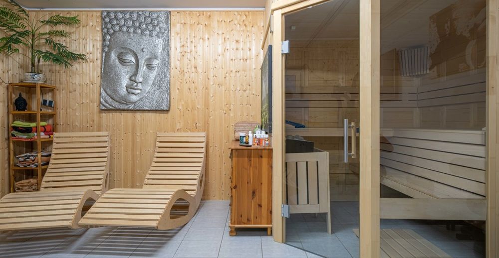Sauna im UG