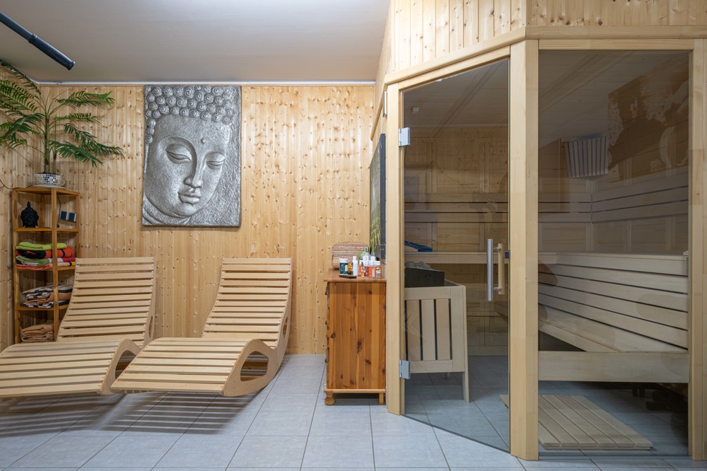 Sauna im UG