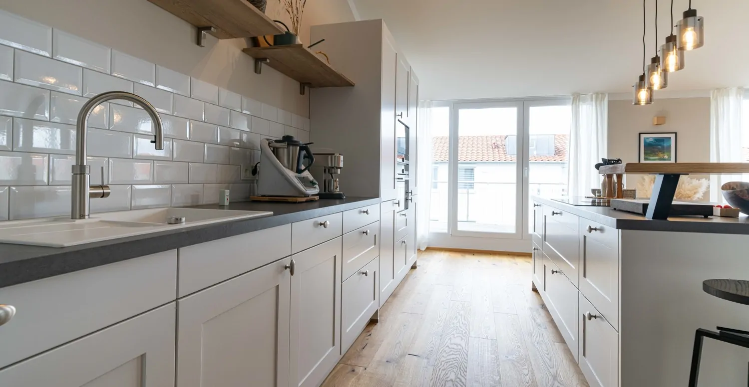 Terrassenausgang neben der Küche