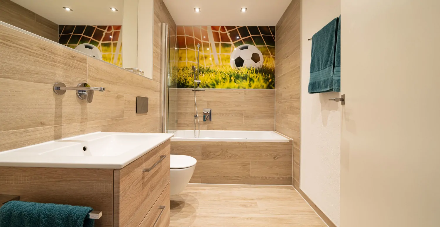 Ein kindgerechtes Bad für die Kleinen