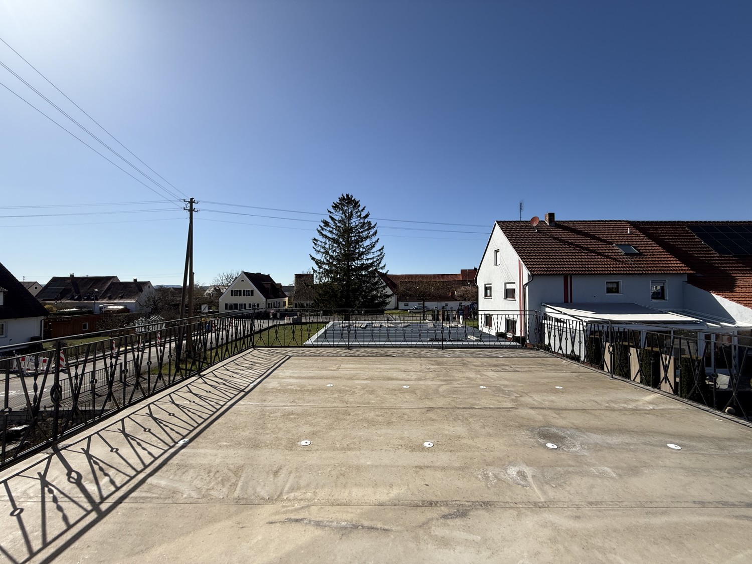 potenzielle Dachterrasse