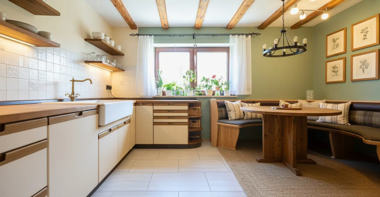 Küche, visualisiert