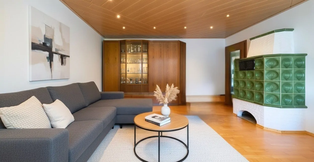 Wohnzimmer, visualisiert