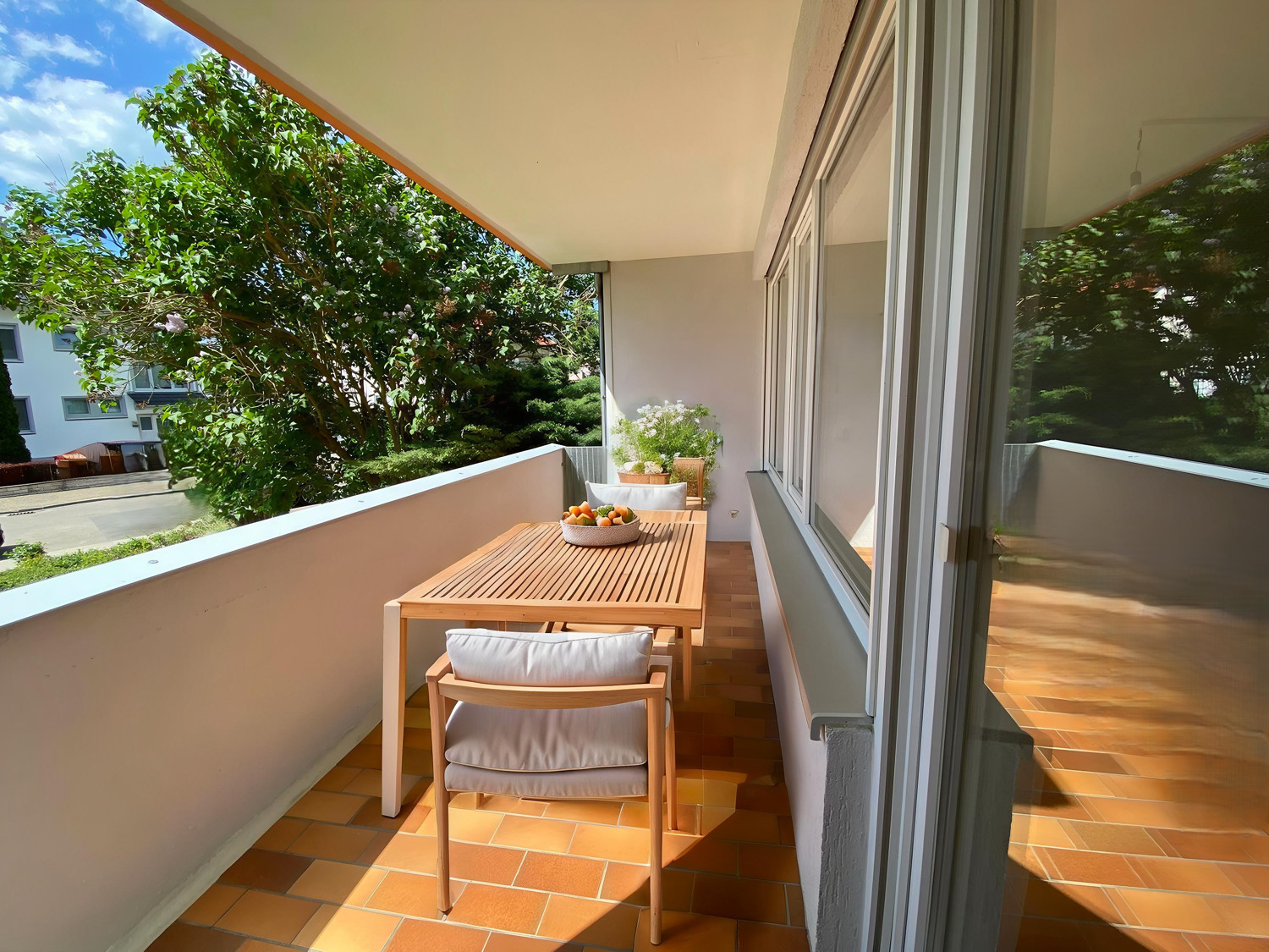 Einrichtungsbeispiel Balkon