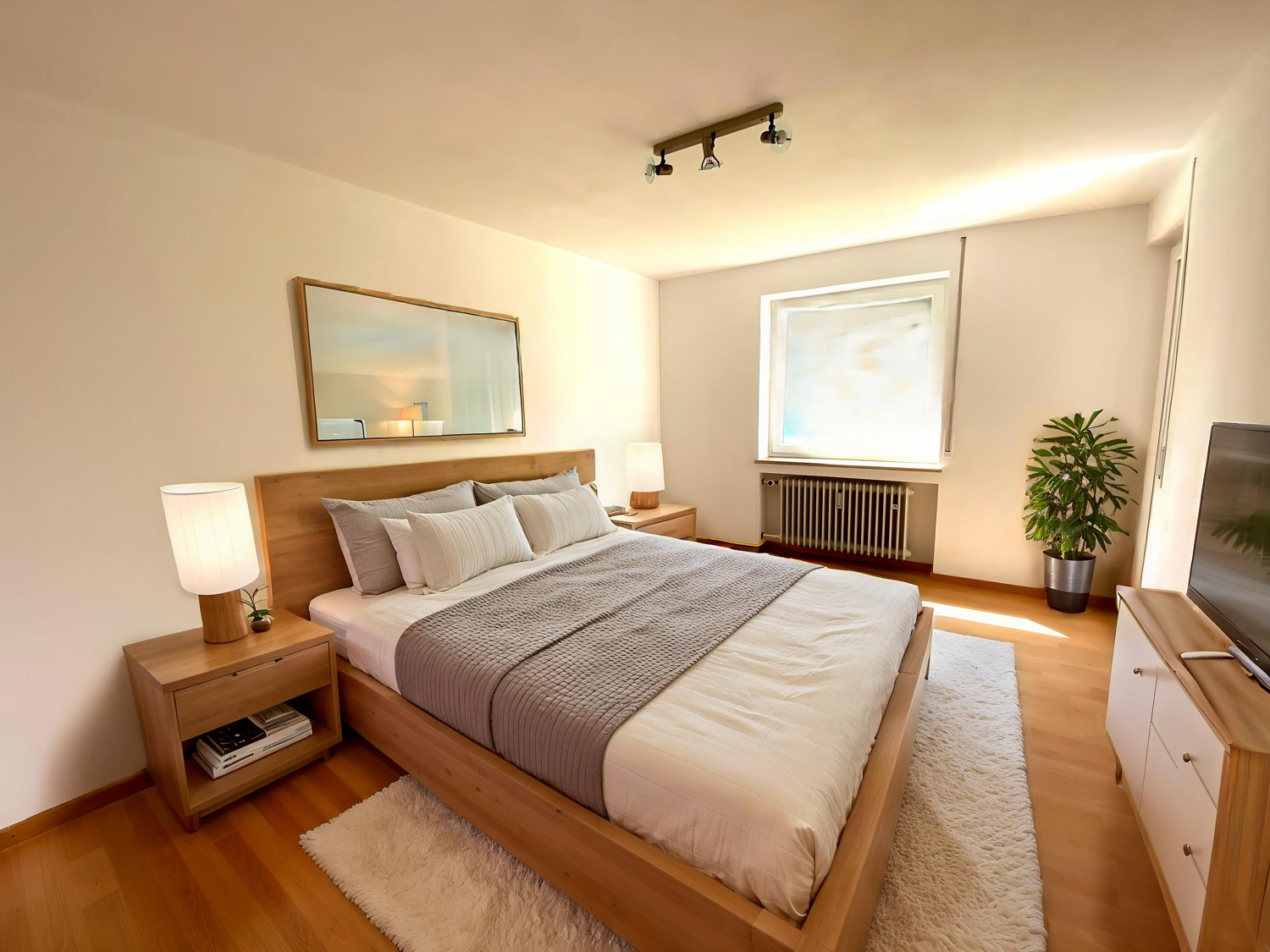 Einrichtungsbeispiel Schlafzimmer