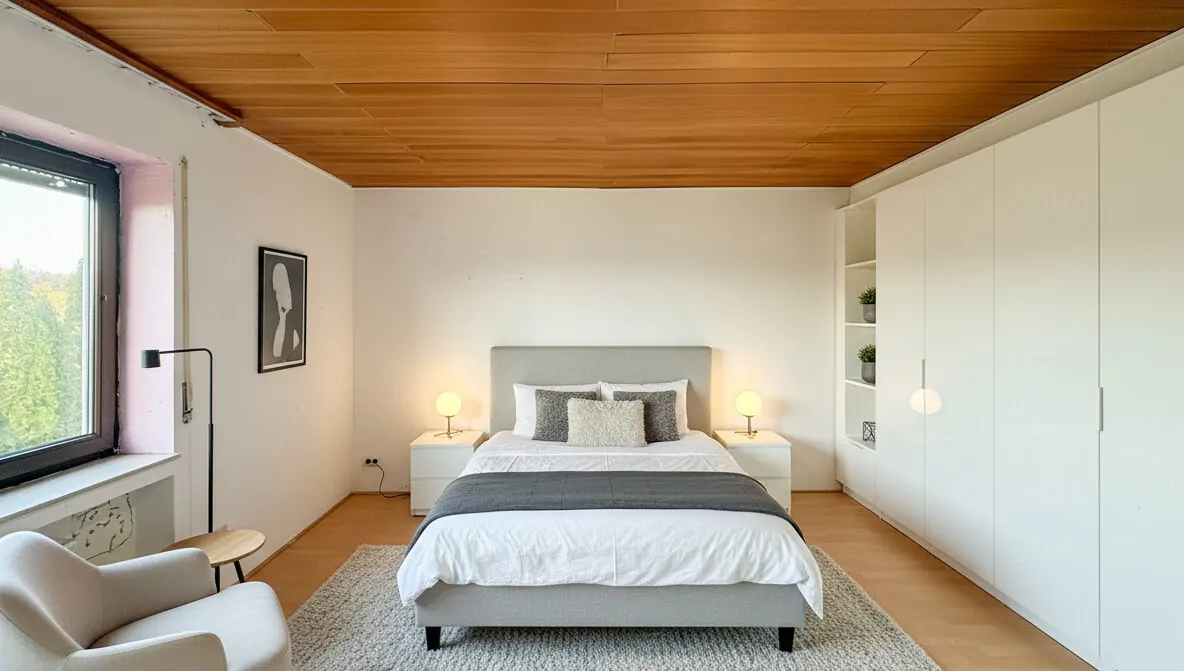 EG Schlafzimmer mit Einrichtungsbeispiel