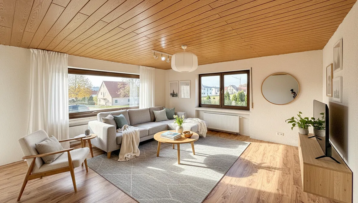 EG Wohnbereich mit Einrichtungsbeispiel