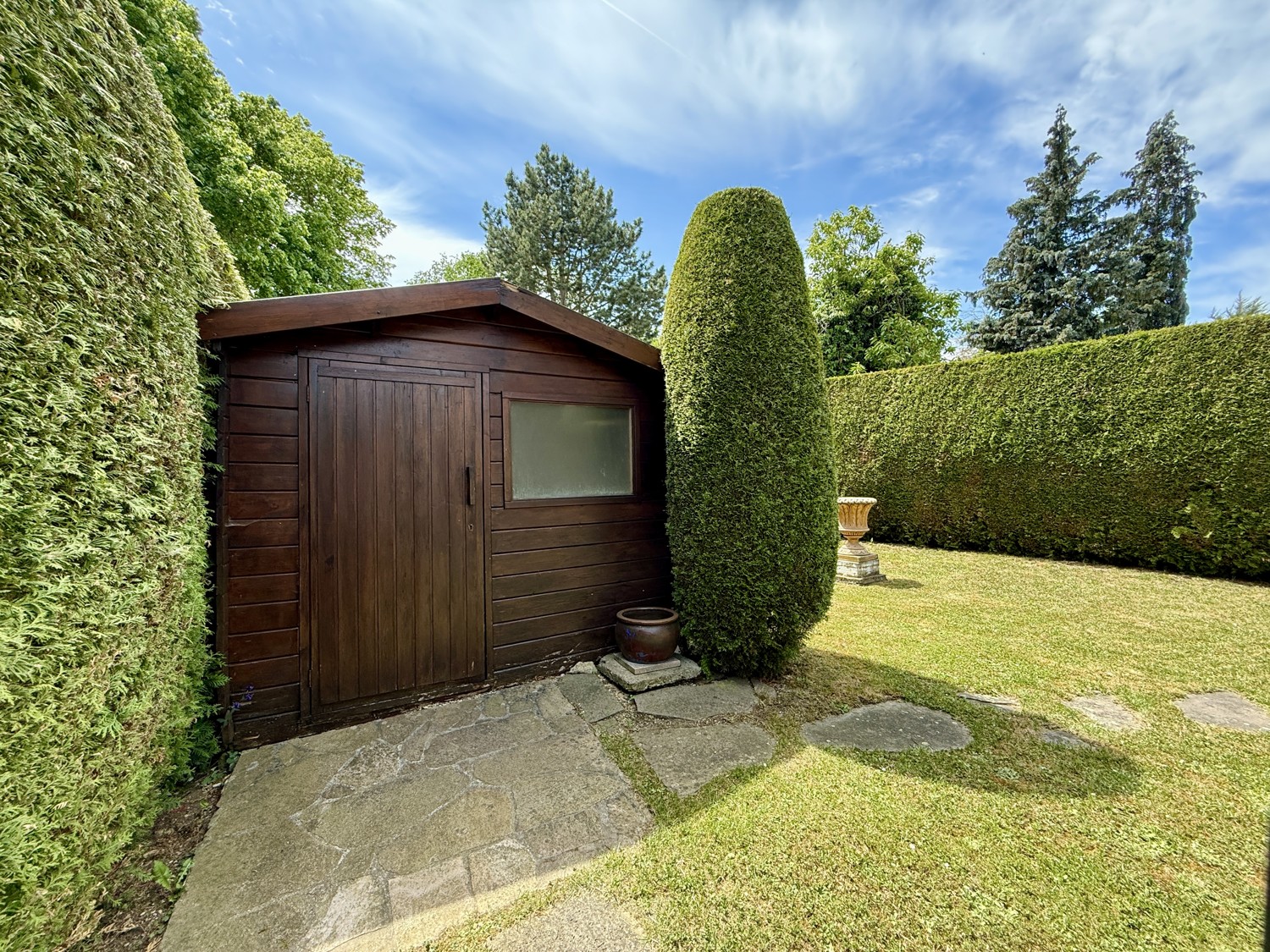 praktische Gartenhütte