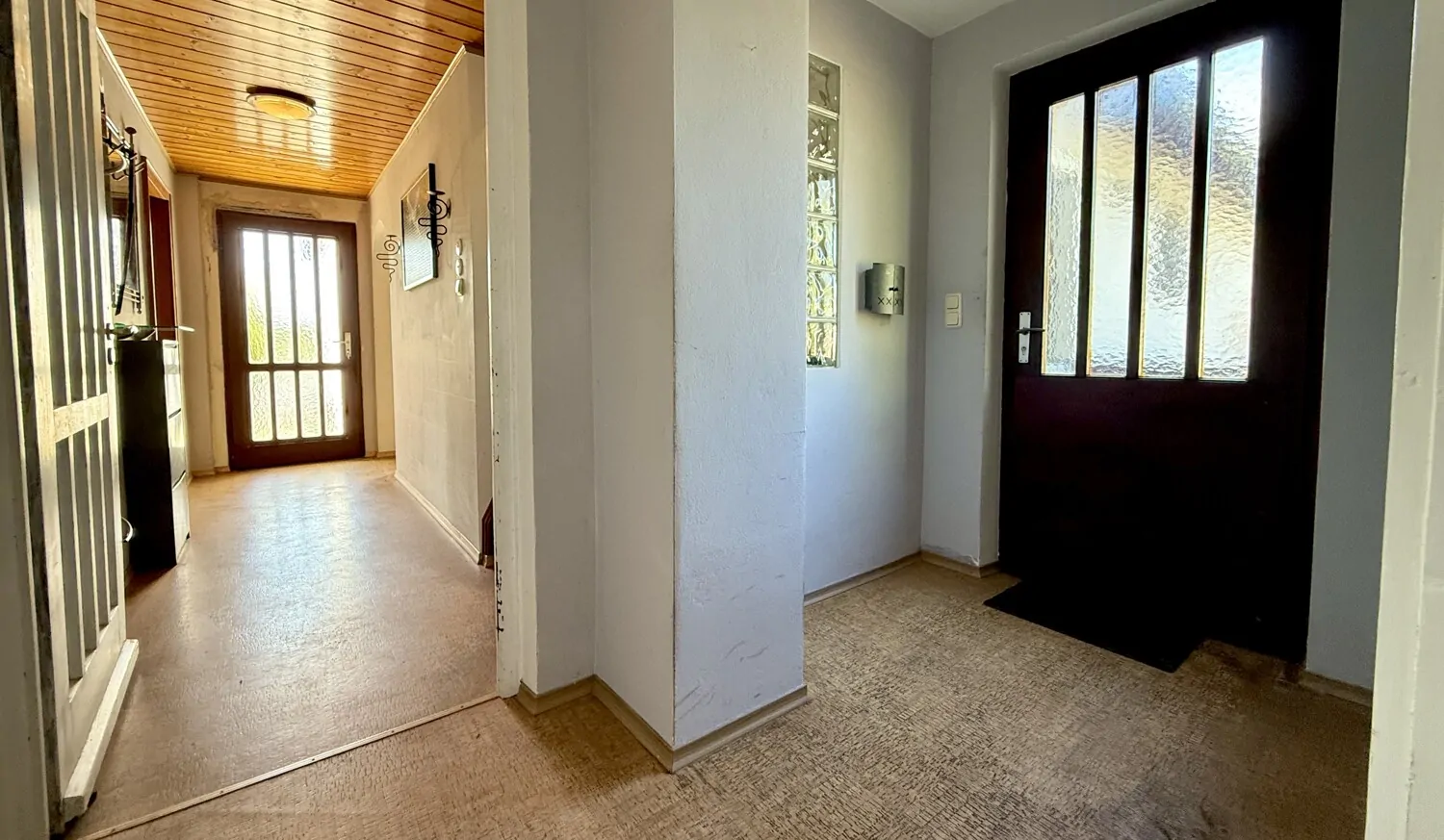 Vorraum/Flur Anbau mit Gartenzugang