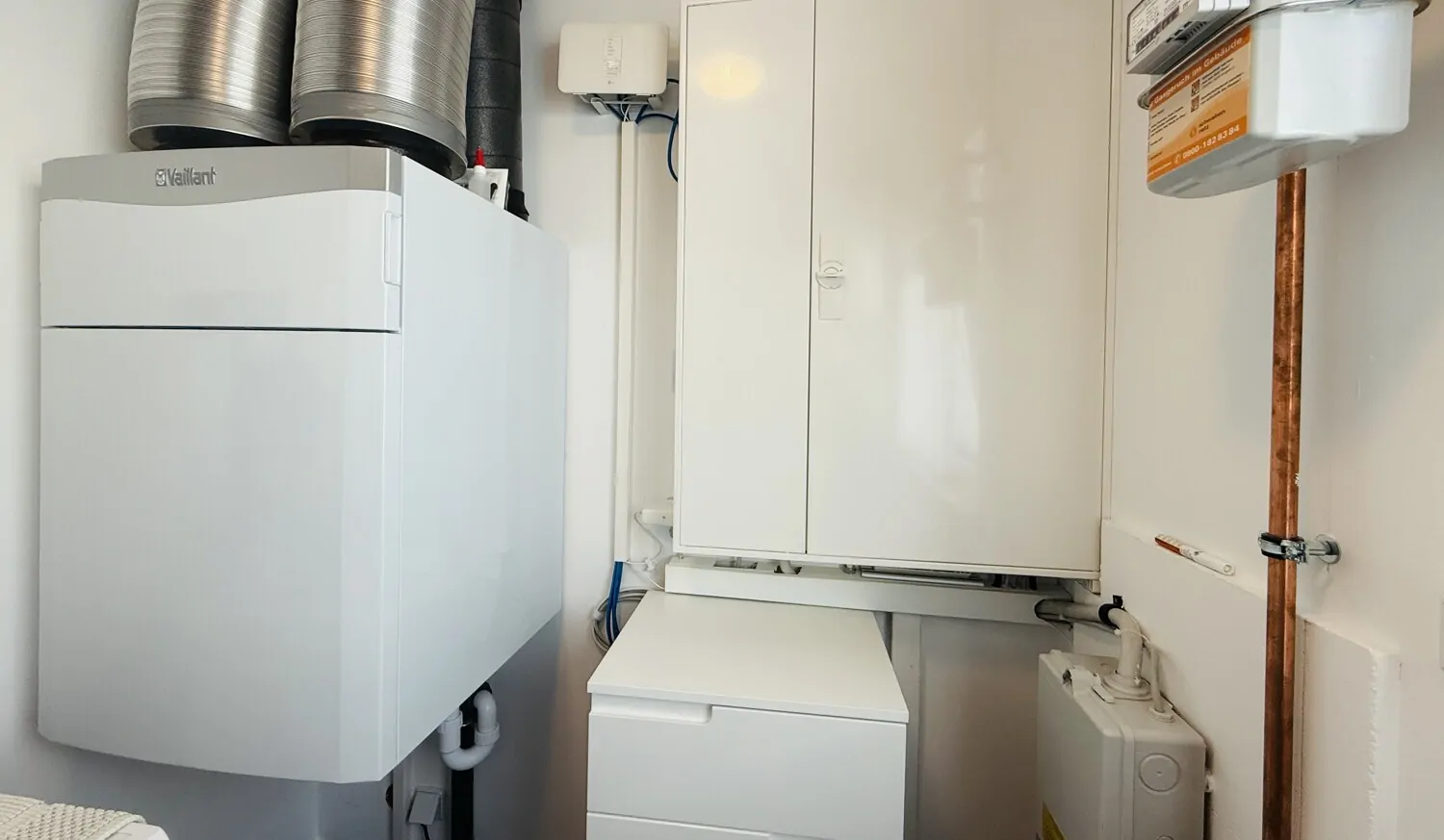 zentrale Lüftungsanlage mit Wärmerückgewinnung