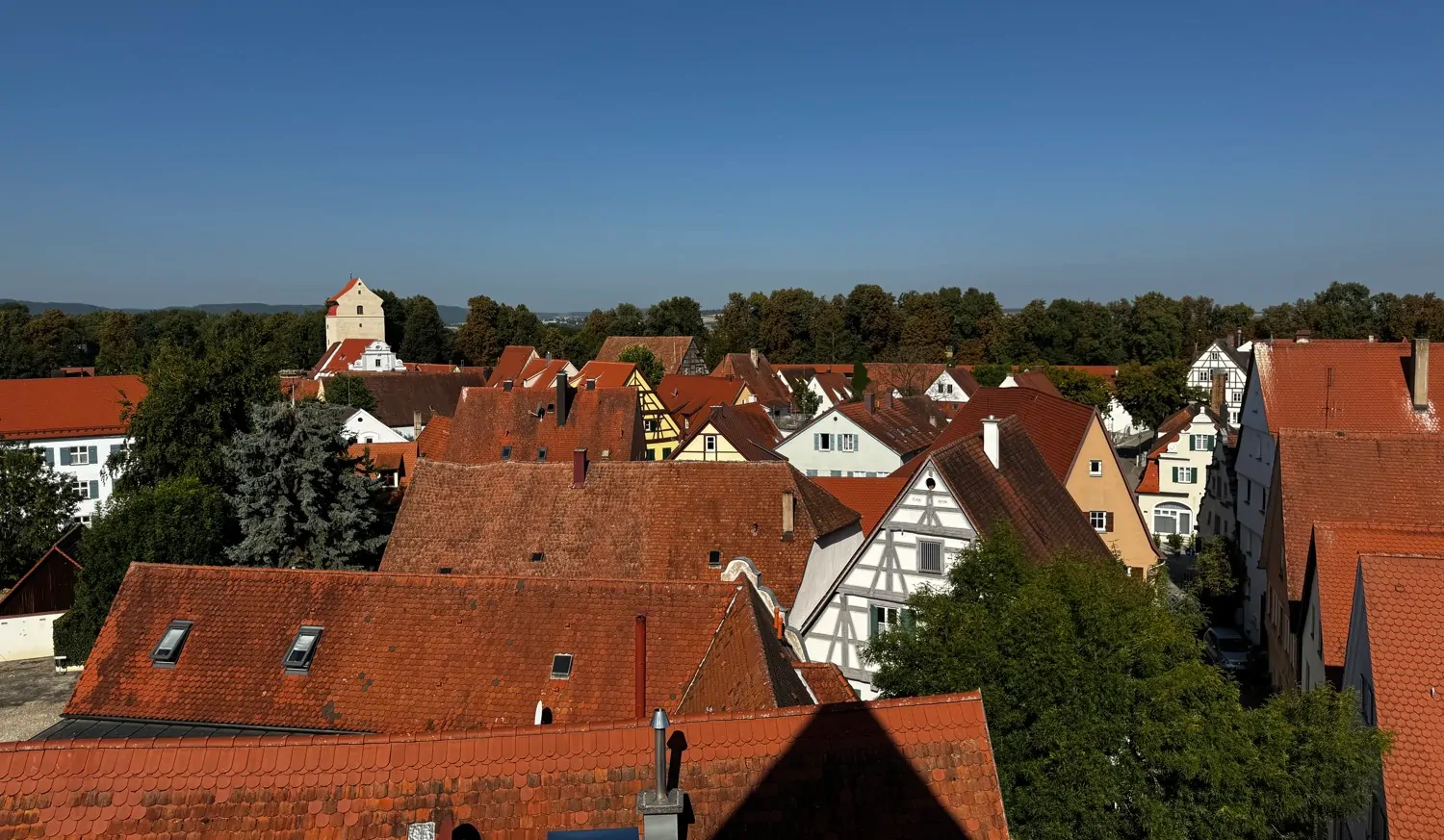 Ausblick Schlafzimmer