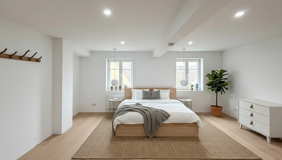 DG Schlafzimmer mit Einrichtungsbeispiel