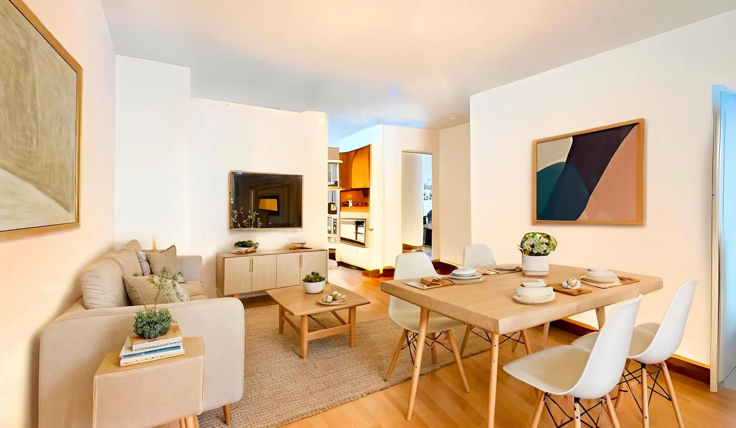 Einrichtungsbeispiel - Essbereich