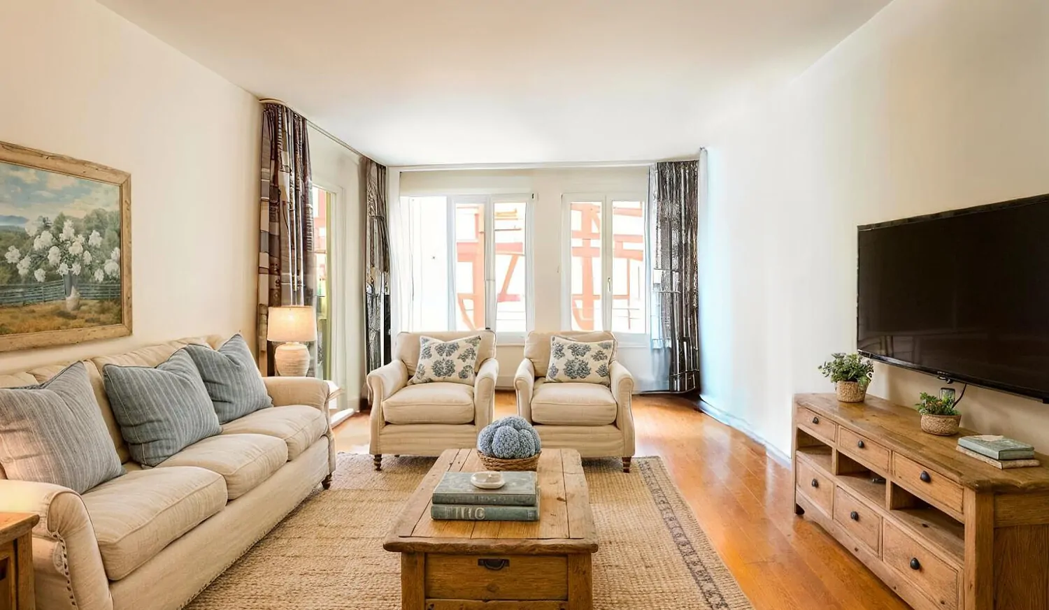 Einrichtungsbeispiel - Wohnzimmer