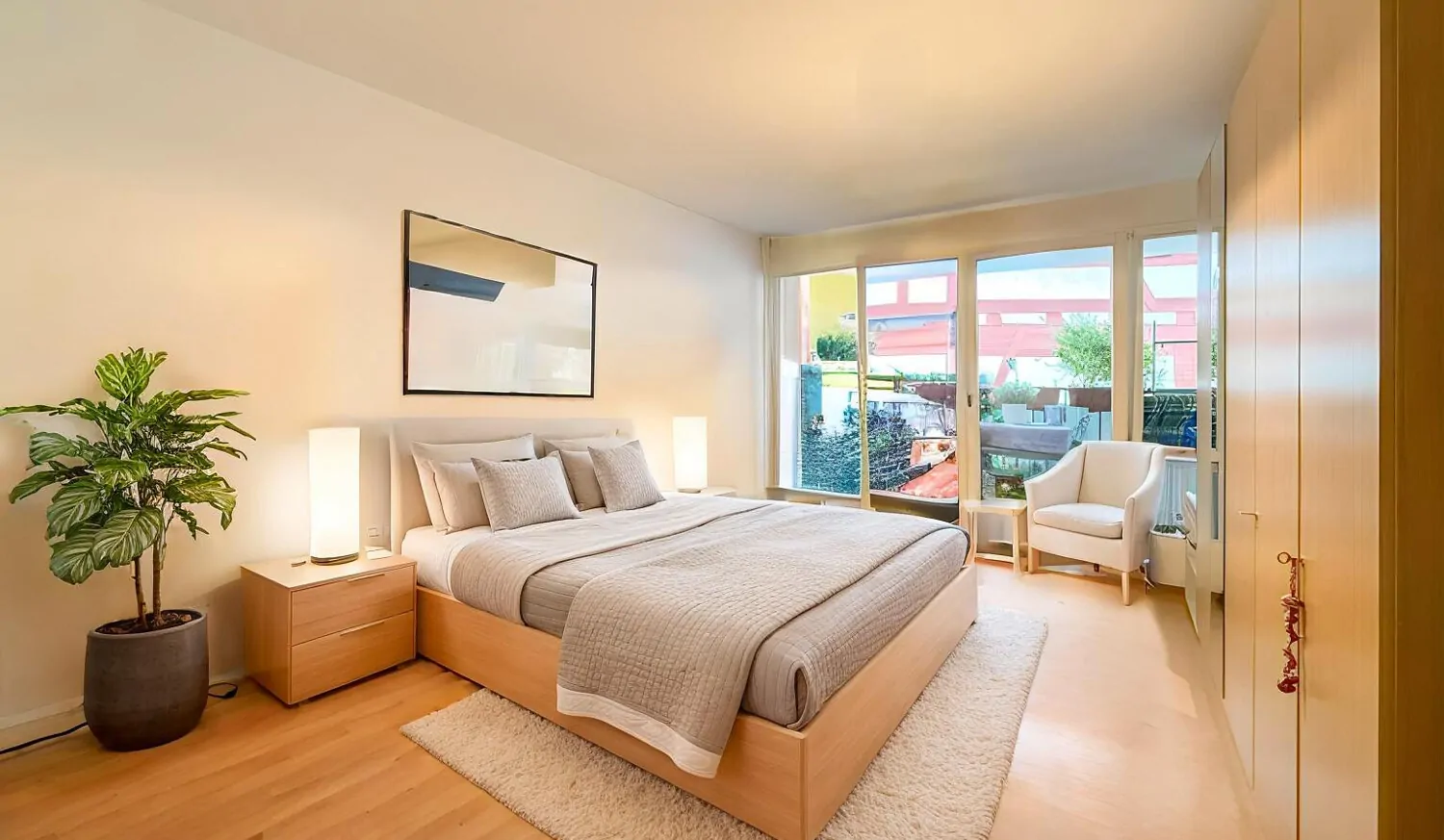 Einrichtungsbeispiel - Schlafzimmer