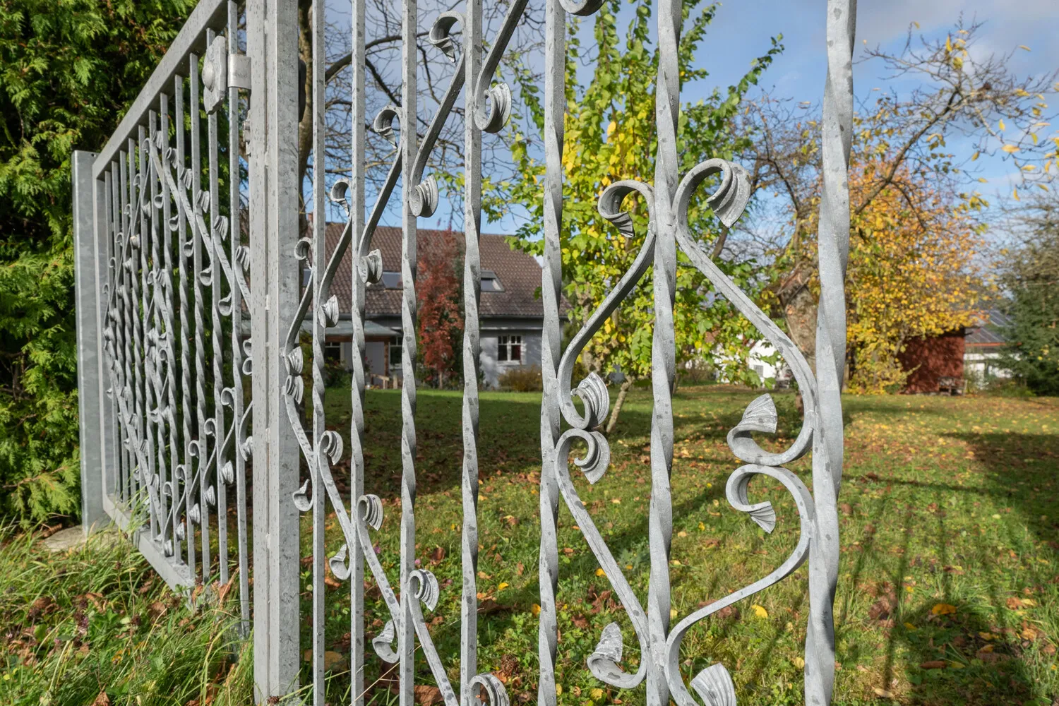 Einfahrtstor zum Garten