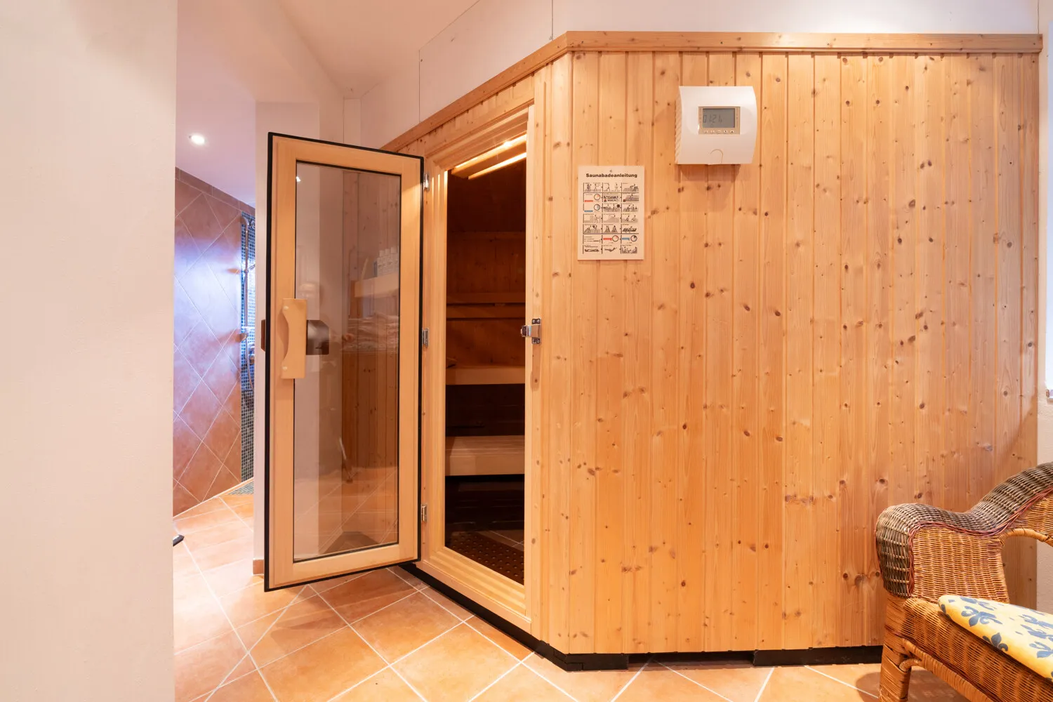 Sauna im UG