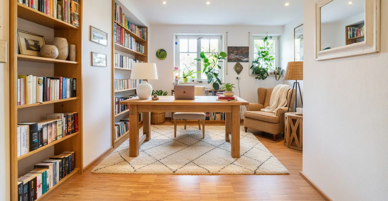 Wohndiele mit alternativer Einrichtung