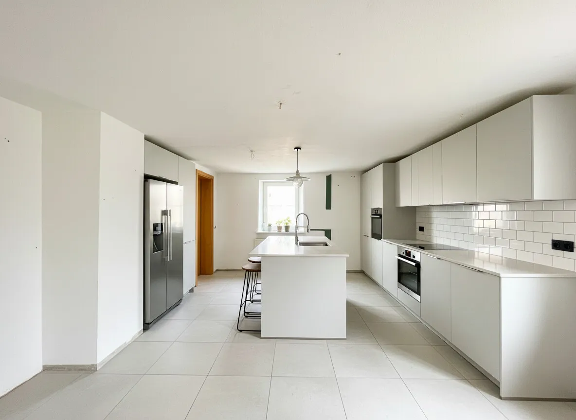 OG Küche mit Modernisierungsbeispiel