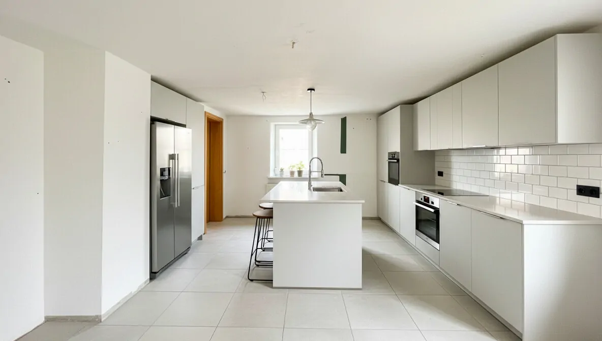 OG Küche mit Modernisierungsbeispiel