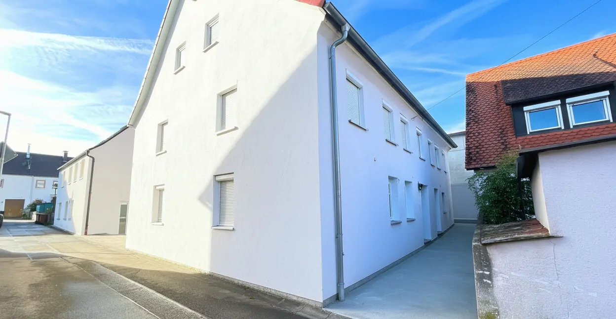 Außenansicht renoviert