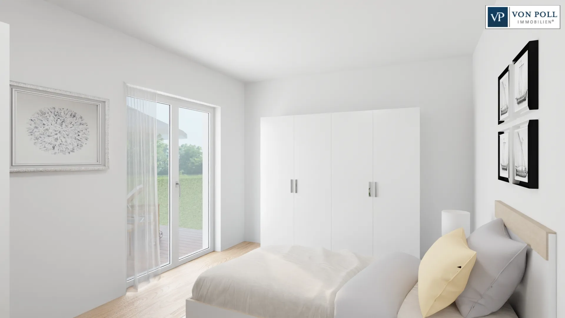 Ansicht Schlafzimmer