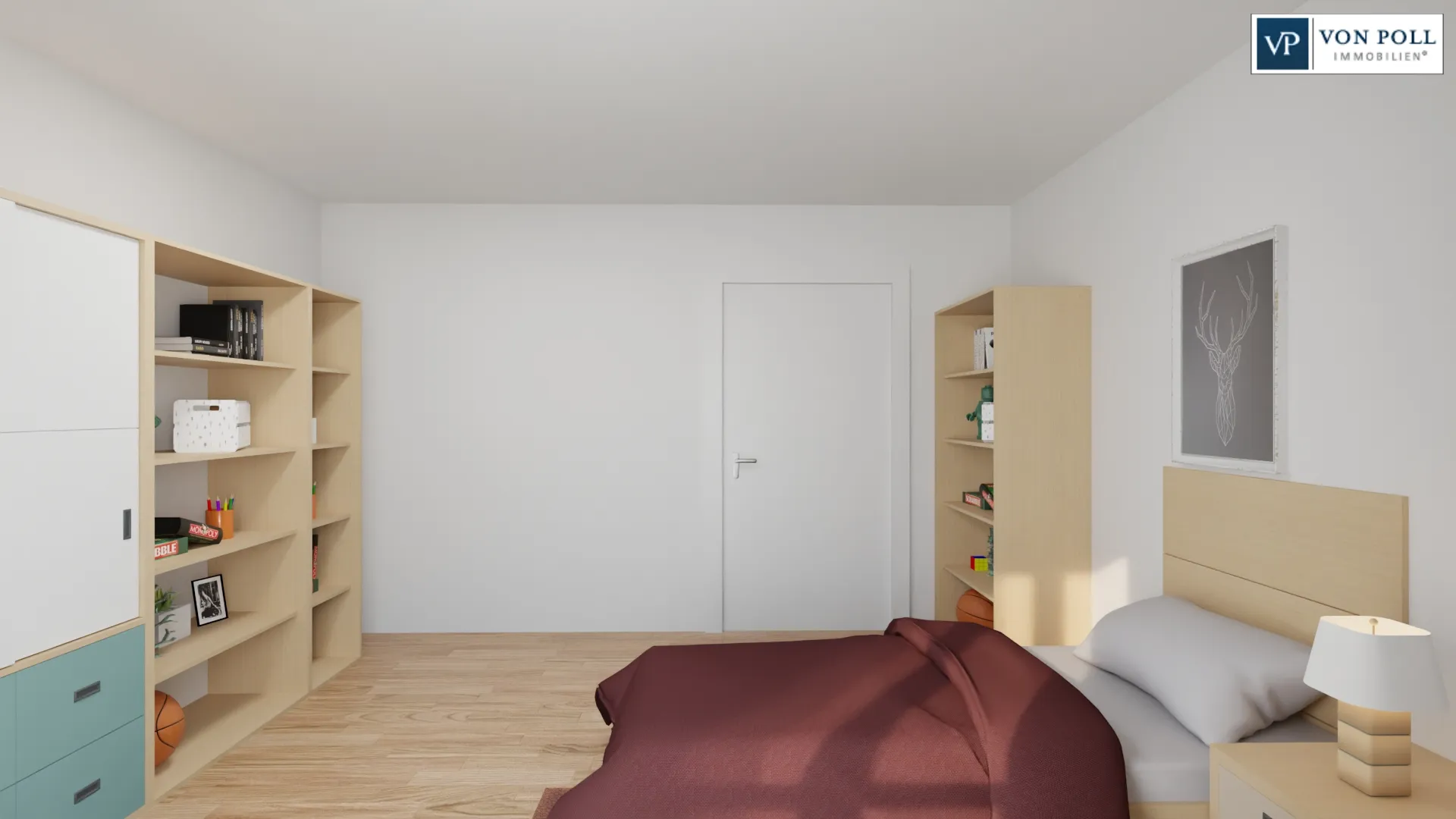 Ansicht Schlafzimmer