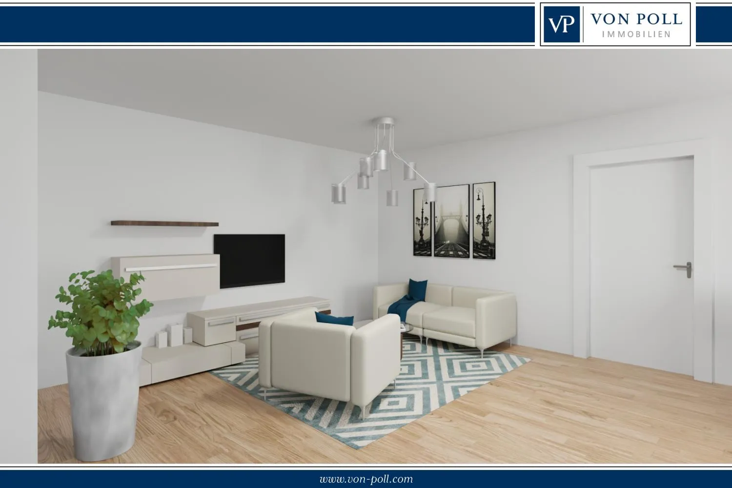 Urbanes barrierefreies Wohnen: Seniorengerechte 2-Zi.-OG-Wohnung mit ca. 51m² und Altane