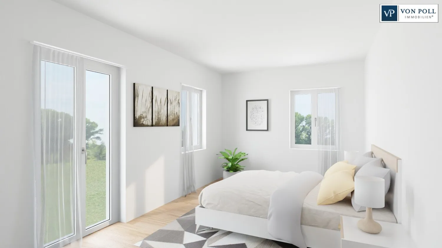 Ansicht Schlafzimmer