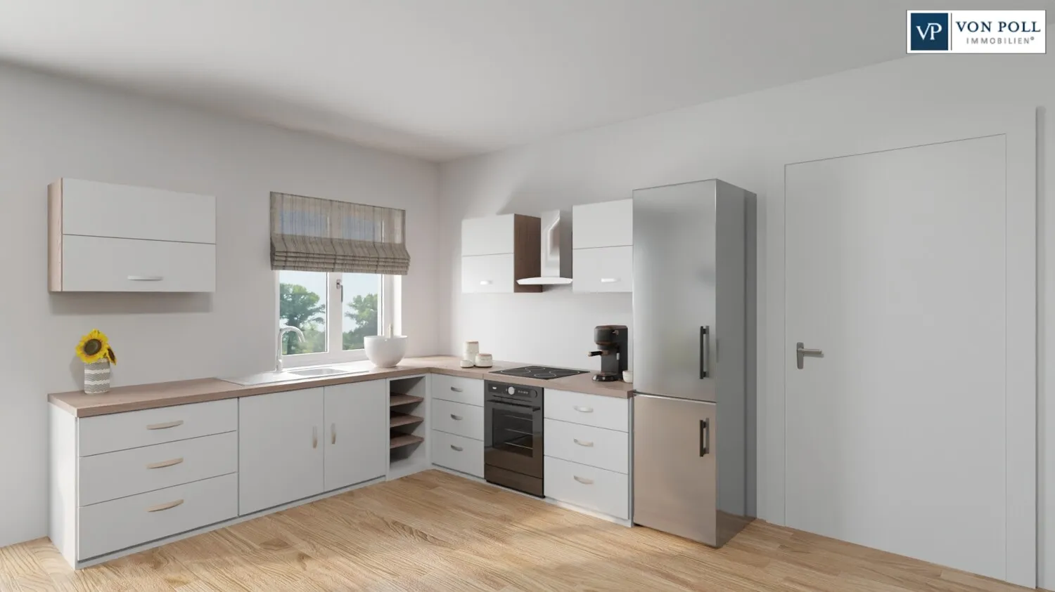Ansicht Wohnen / Essen / Kochen