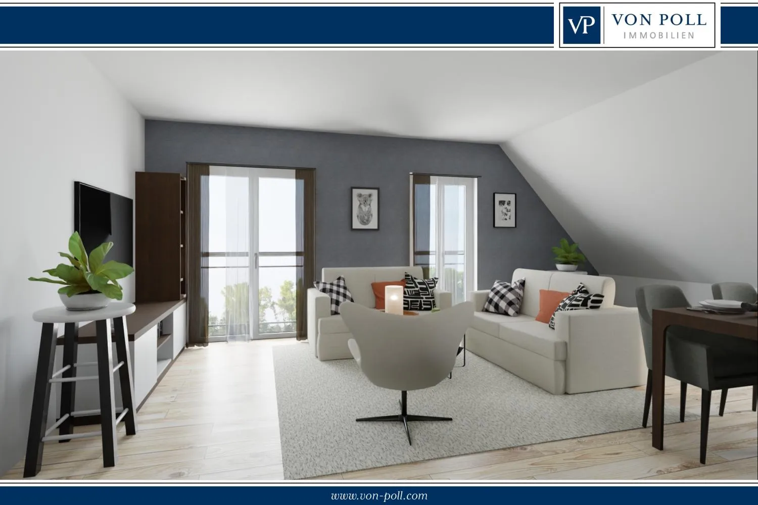 Komfortabel wohnen oder clever investieren: Neue barrierefreie 2-Zi.-OG-Wohnung mit ca. 72 m²