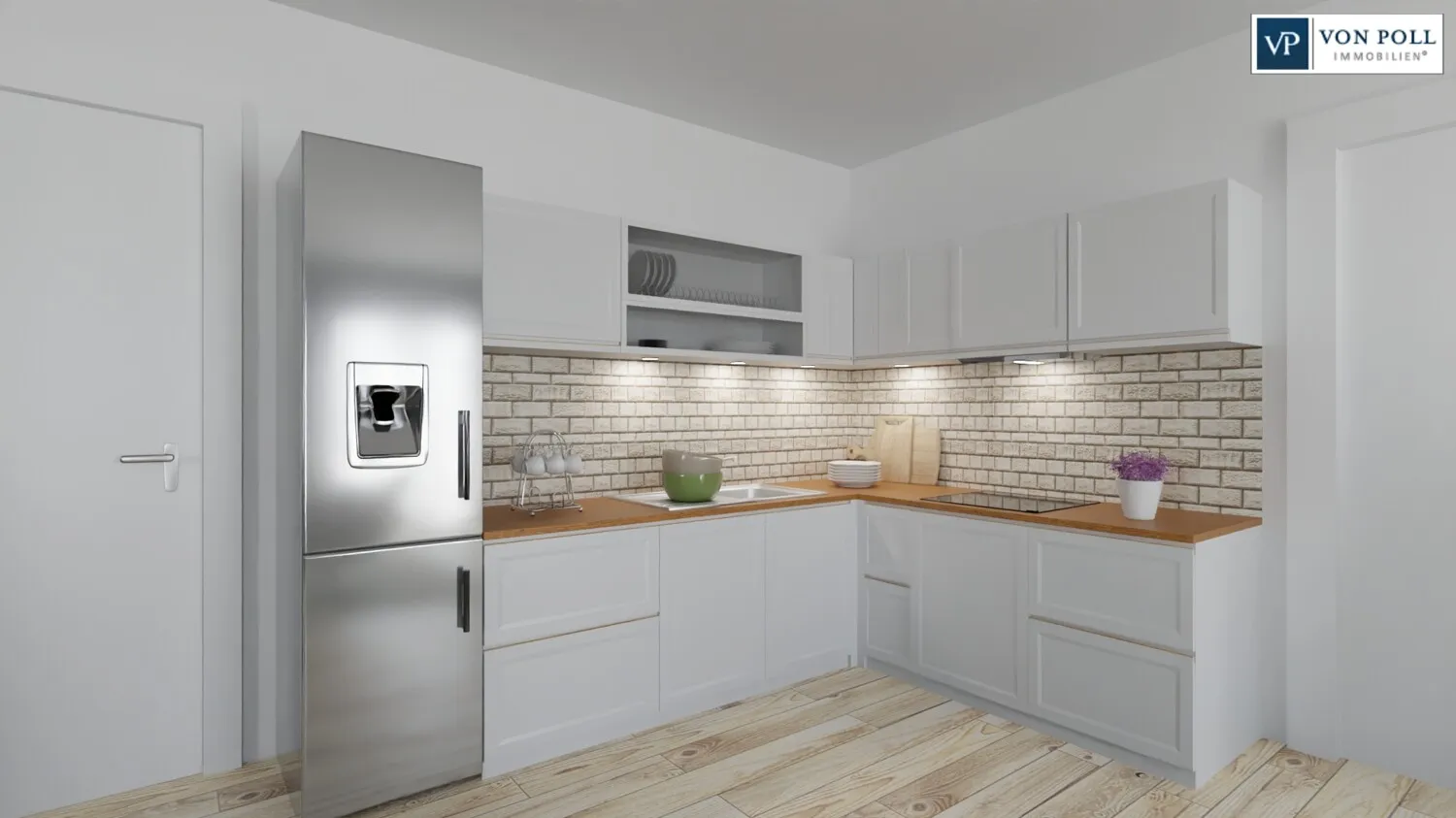 Ansicht Wohnen / Essen / Kochen