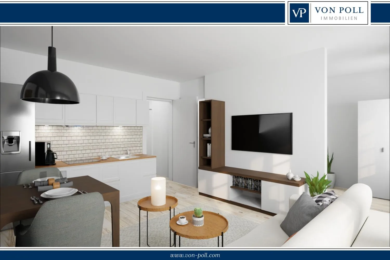 Erstbezug nach Sanierung: Charmante 2-Zimmer-OG-Wohnung auf ca 38 m² mit attraktiven Steuervorteilen