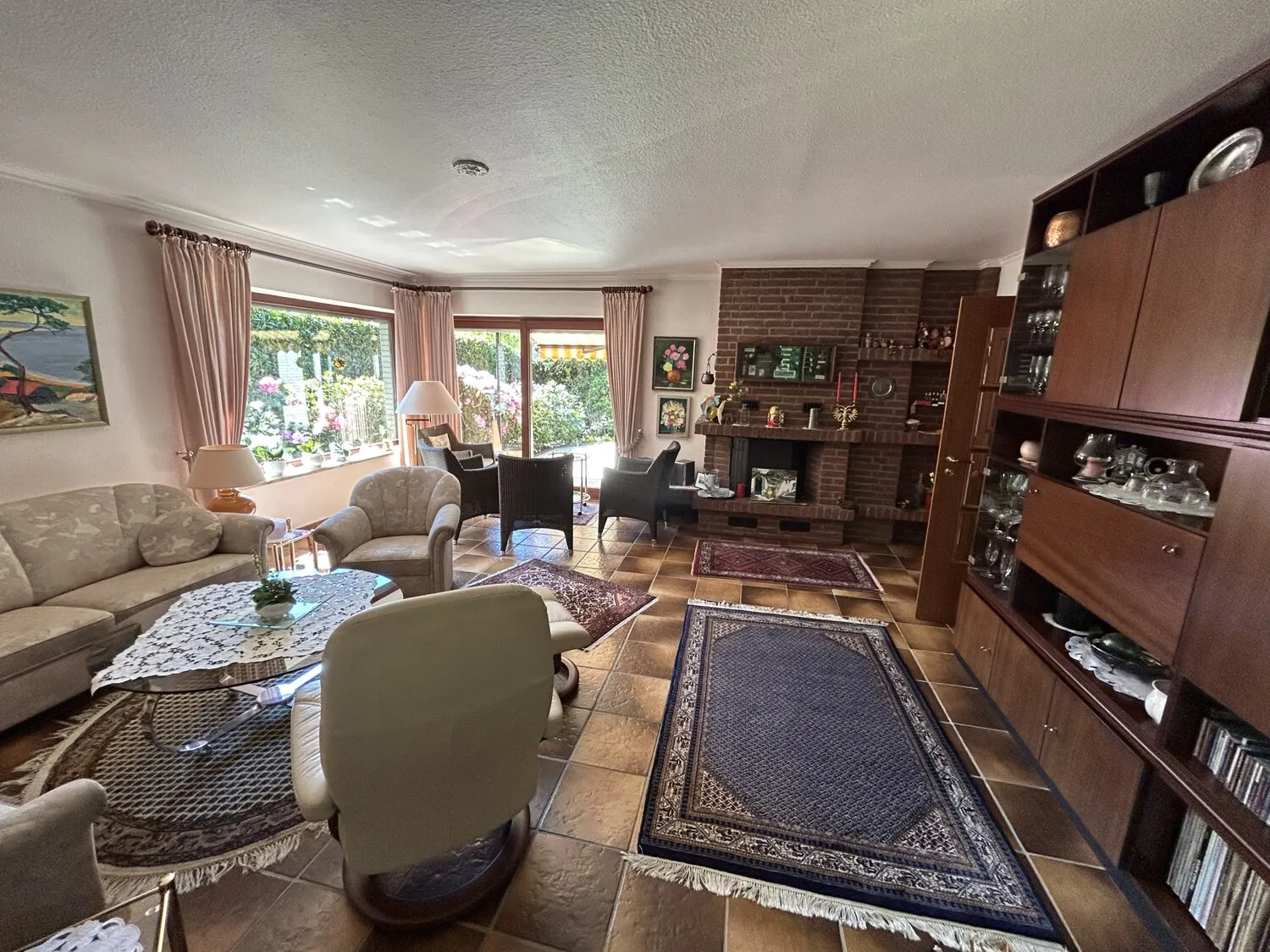 Wohnzimmer Kamin