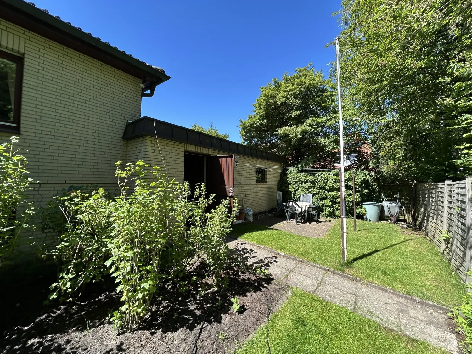 Rückseite Garage
