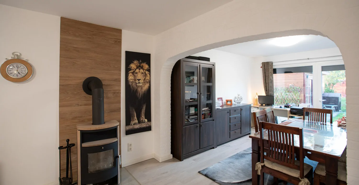 Wohnzimmer im hinteren Haus