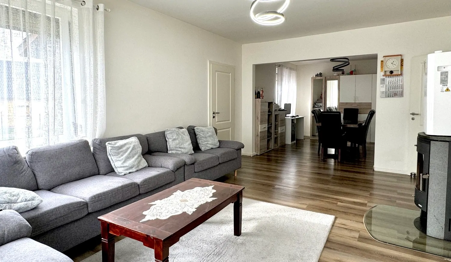 Wohnzimmer im Erdgeschoss