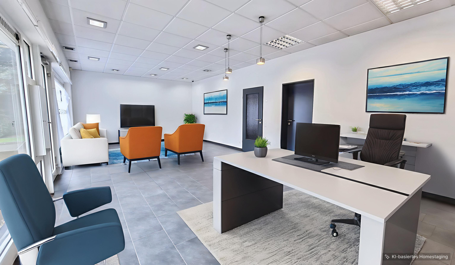 Verkaufsraum / Büro KI-Homestaging