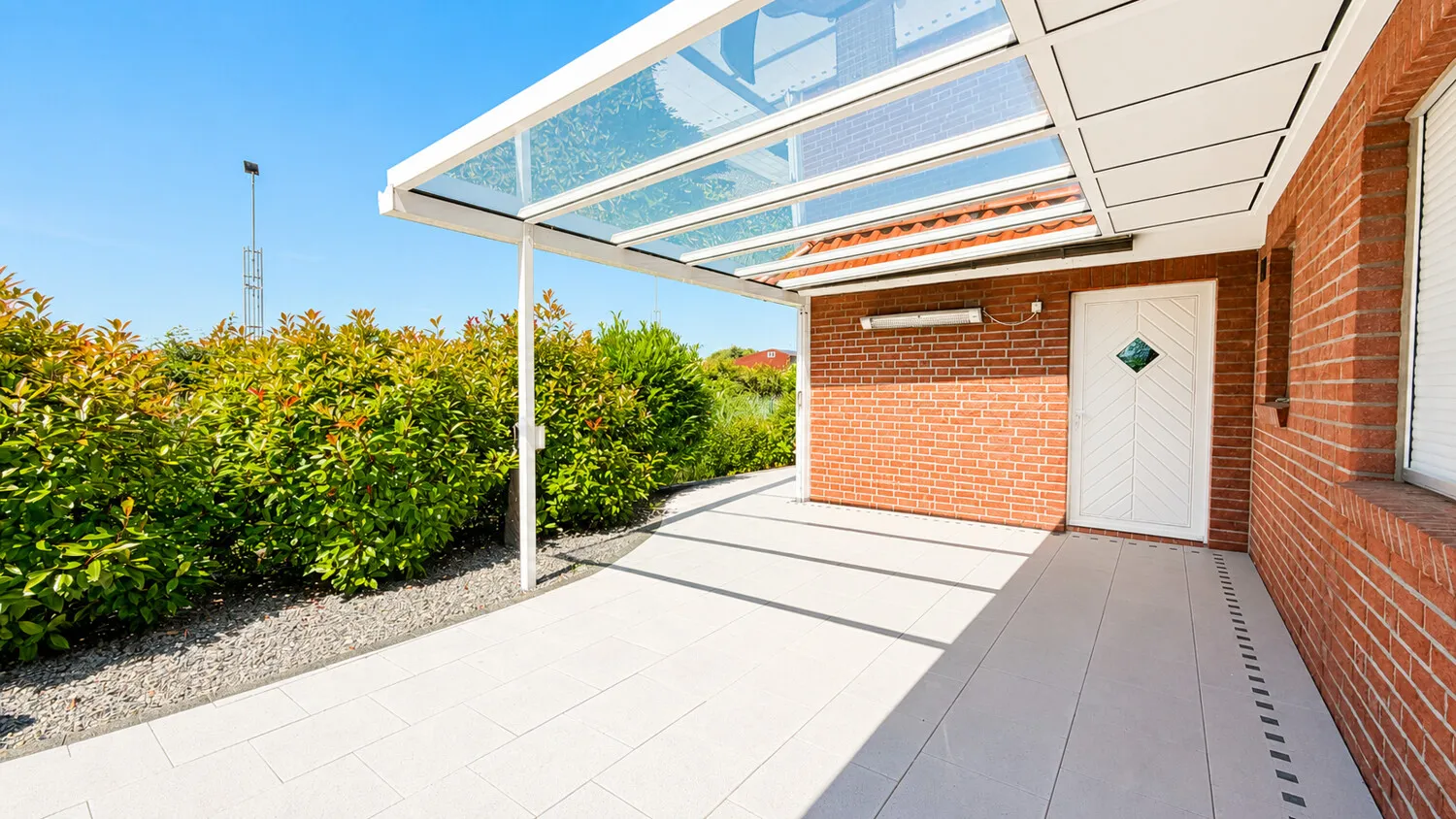 Überdachte Terrasse
