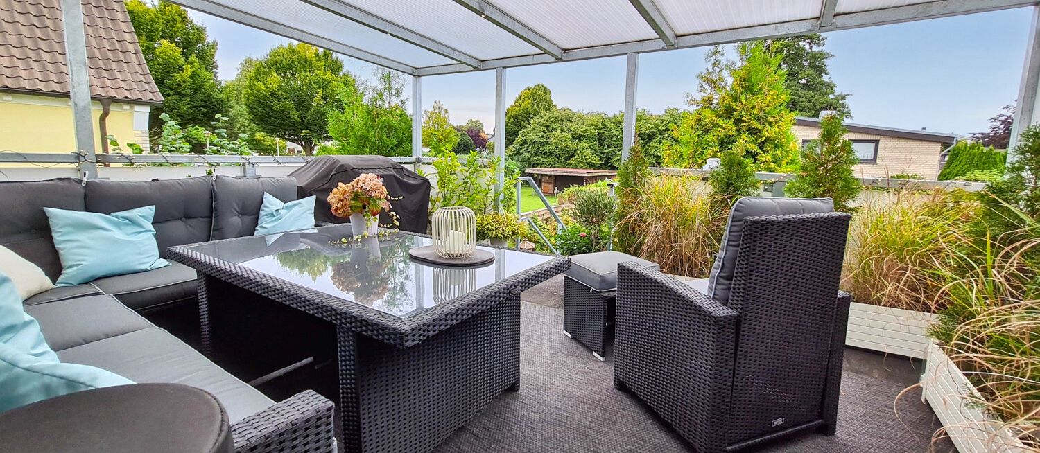 Überdachte Terrasse