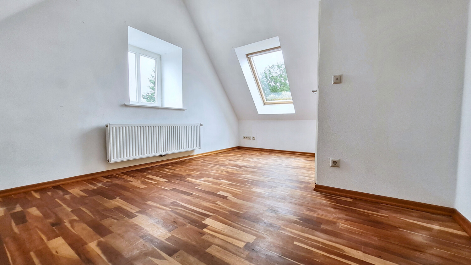 Wohnlicher Spitzboden